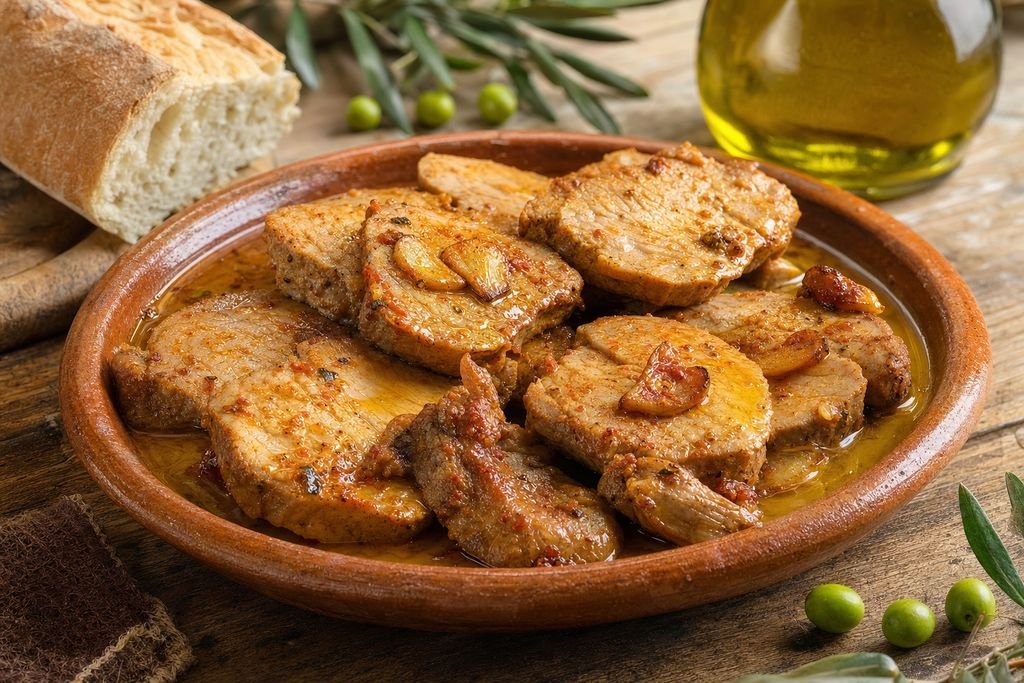 Lomo de orza jiennense como imagen principal del artículo Jaén está moliendo el aceite del año nuevo sin haber vendido el del viejo