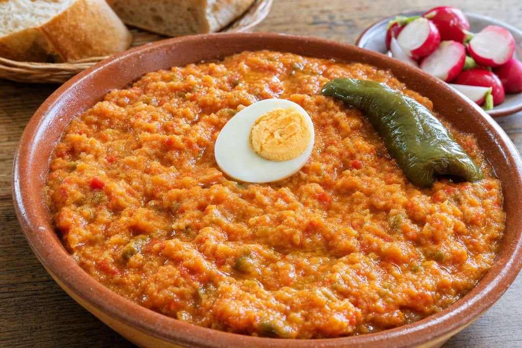 Ajo caliente jerezano