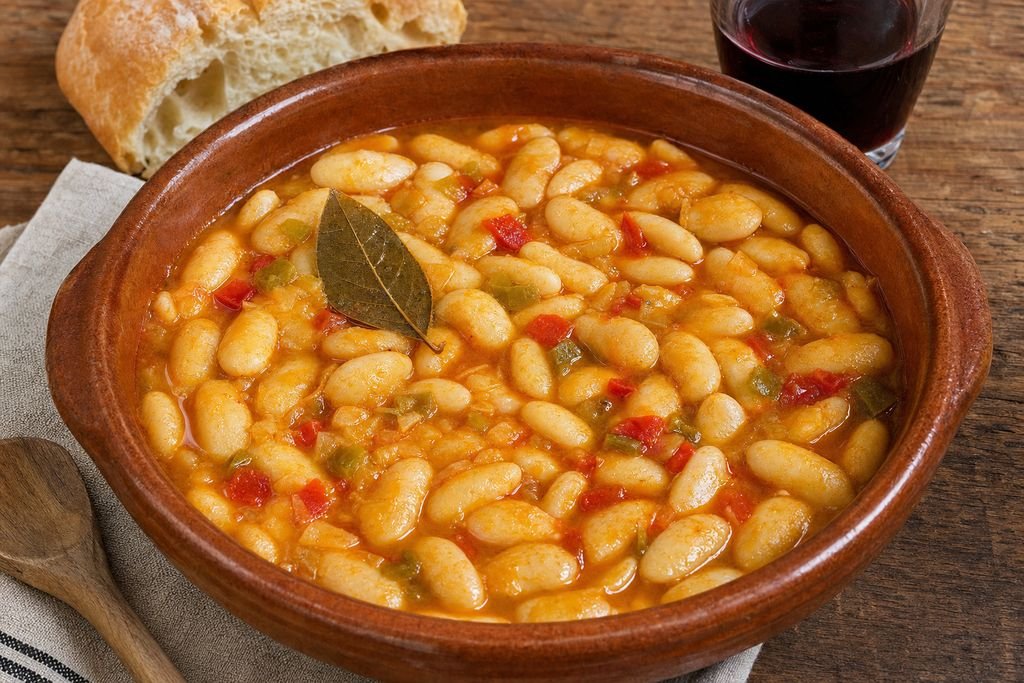 Alubias viudas de Saldaña
