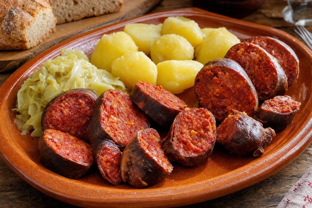 Androlla berciana con cachelos