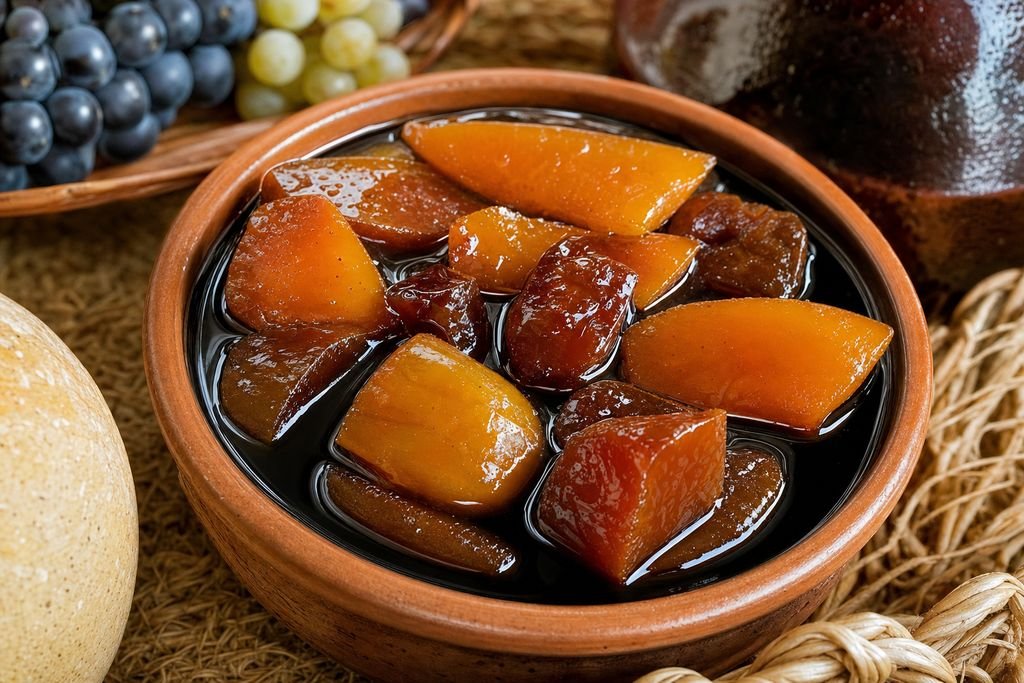 Arrope y calabazate murciano
