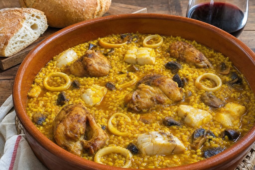 Arroz a la toledana