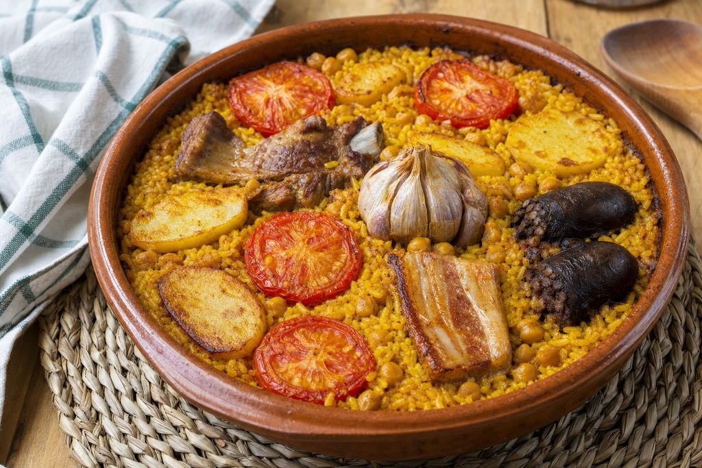 Arroz al horno valenciano