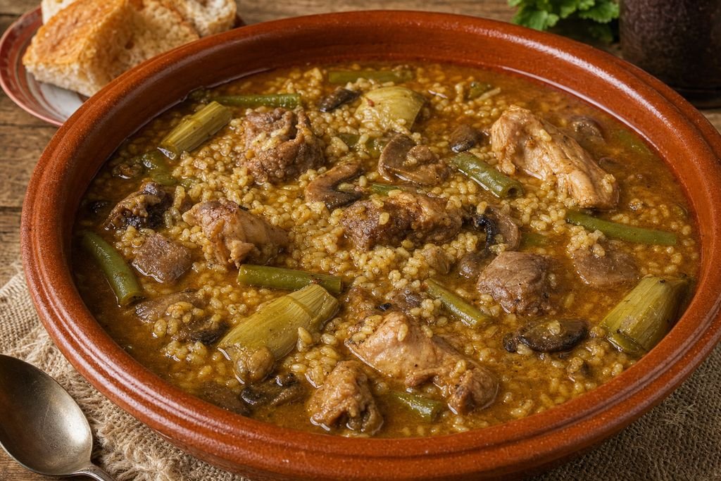 Arroz brut mallorquín