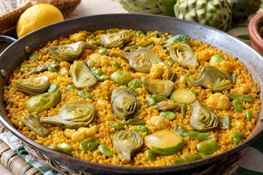 Arroz con alcachofas de Benicarló