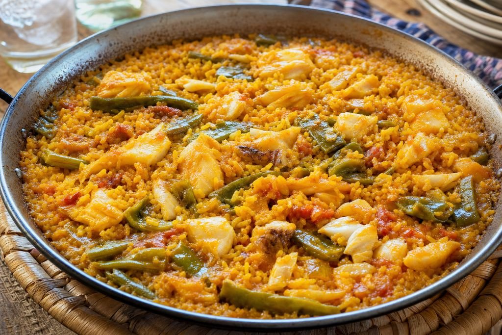 Arroz con bacalao valenciano