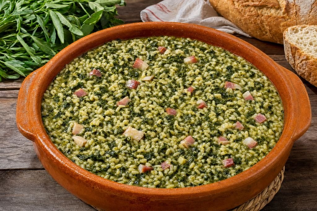Arroz con collejas albaceteño