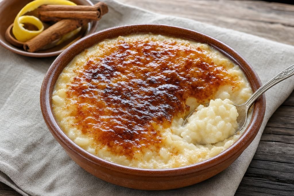 Arroz con leche asturiano