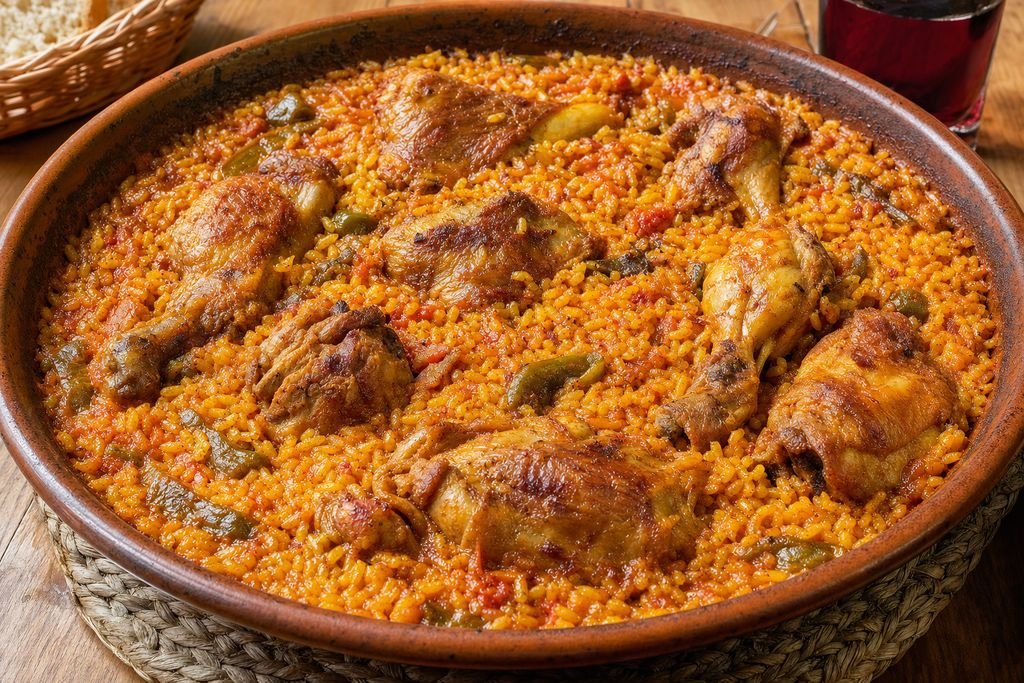 Arroz con pitu de caleya