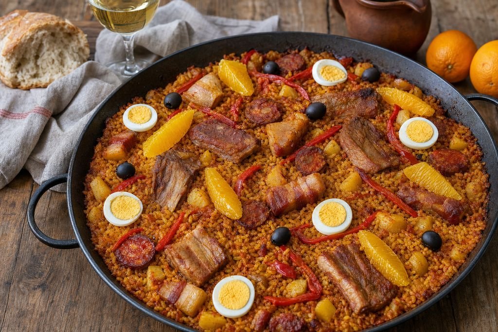 Arroz del aguinaldo de Serrada
