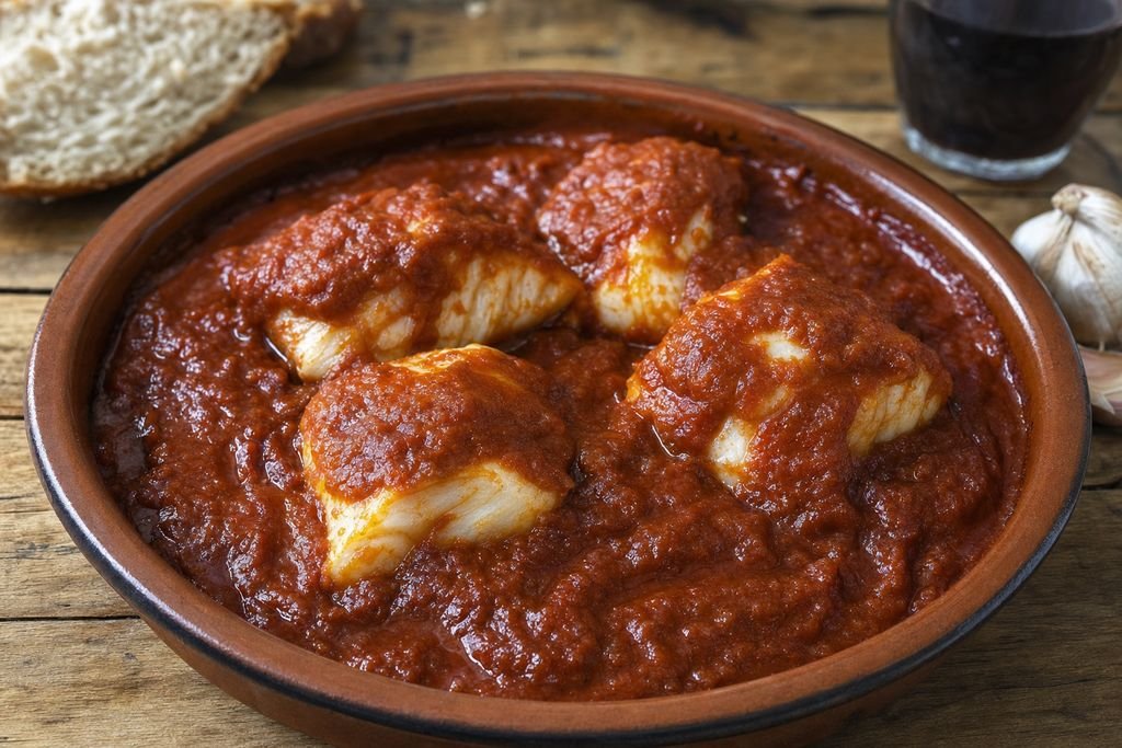 Bacalao a la vizcaína