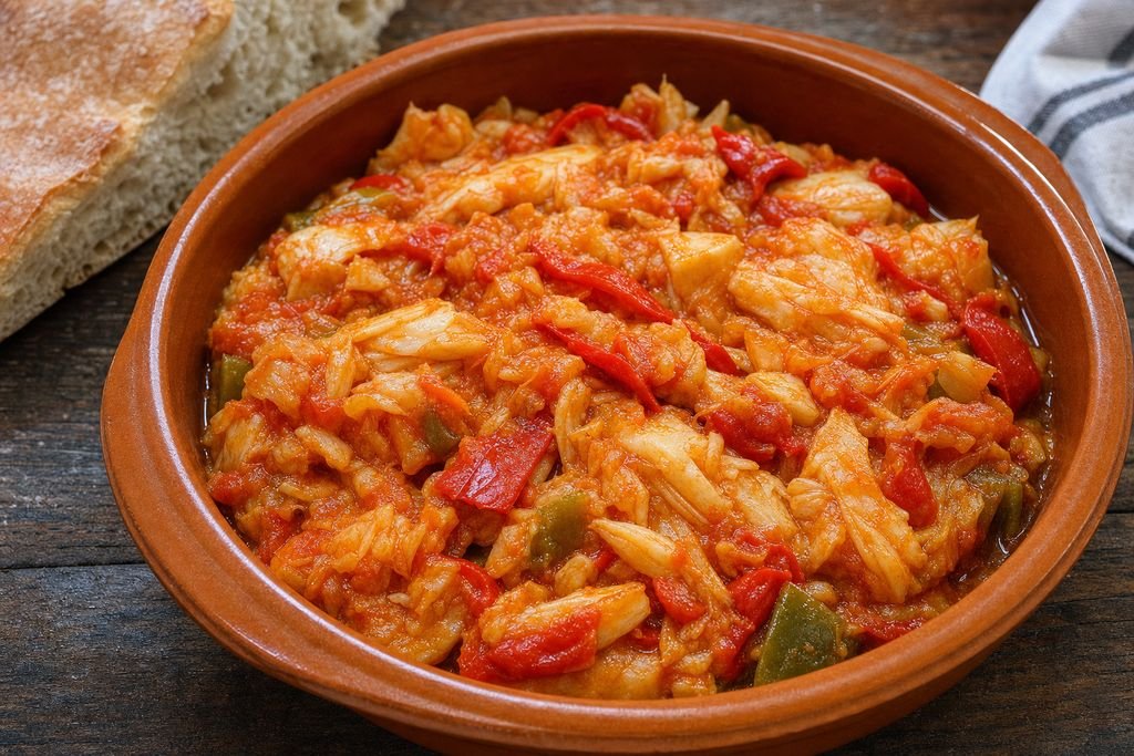Bacalao al ajoarriero aragonés