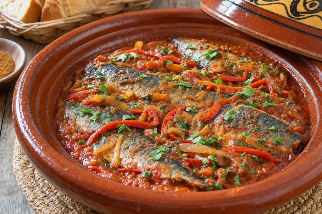Caballas a la moruna ceutí