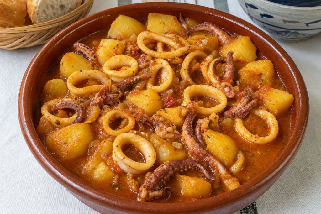 Calamares compuestos canarios