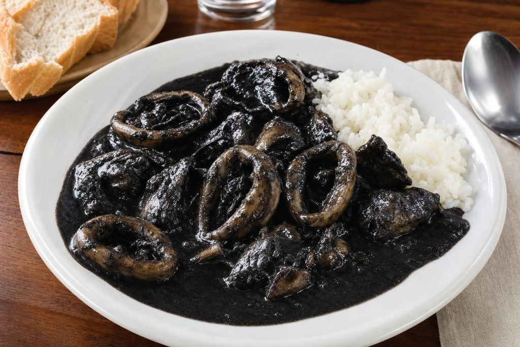 Calamares en su tinta