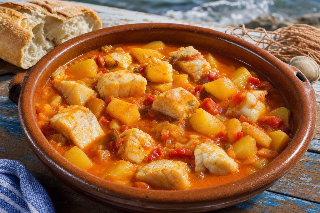 Caldereta asturiana de pescado