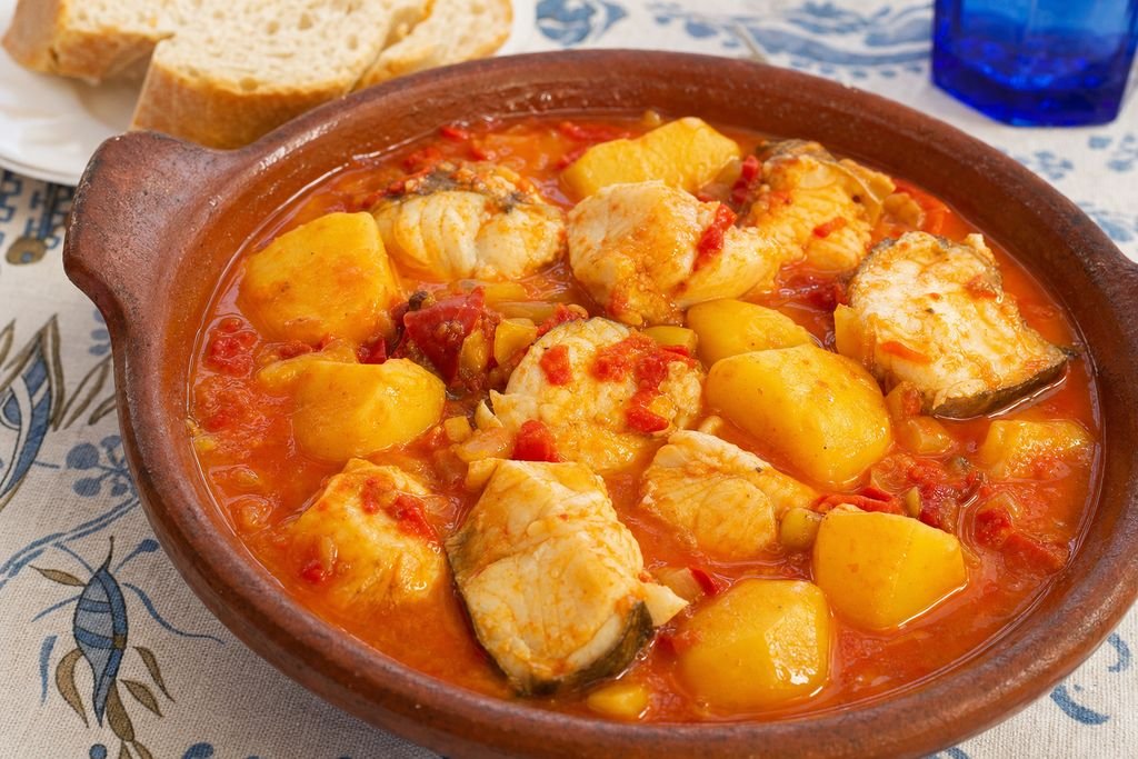 Caldero de pescado melillense