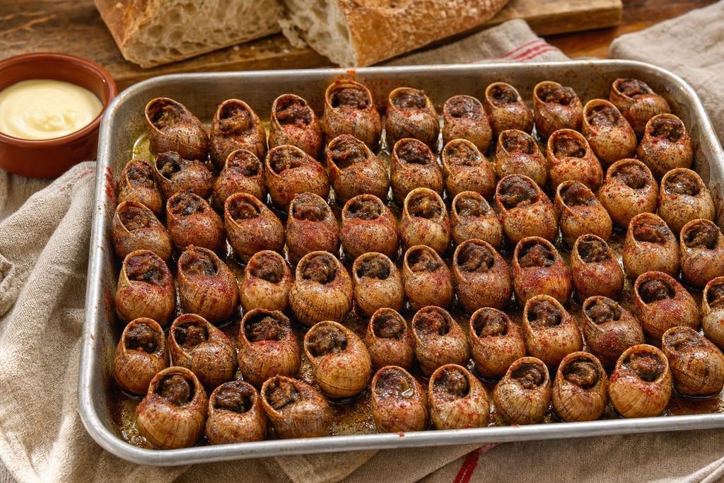 Caracoles a la llauna leridanos
