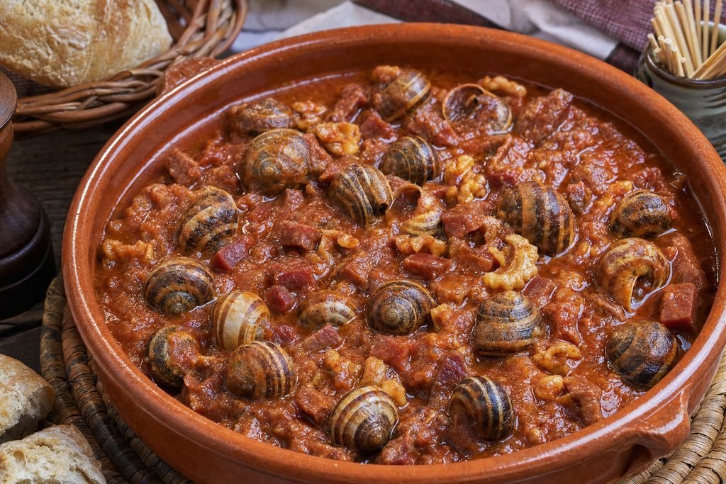 Caracoles a la montañesa cántabros