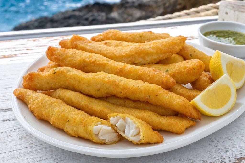 Churros de pescado canarios