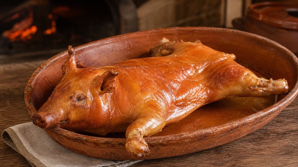 Cochinillo asado al estilo de Segovia