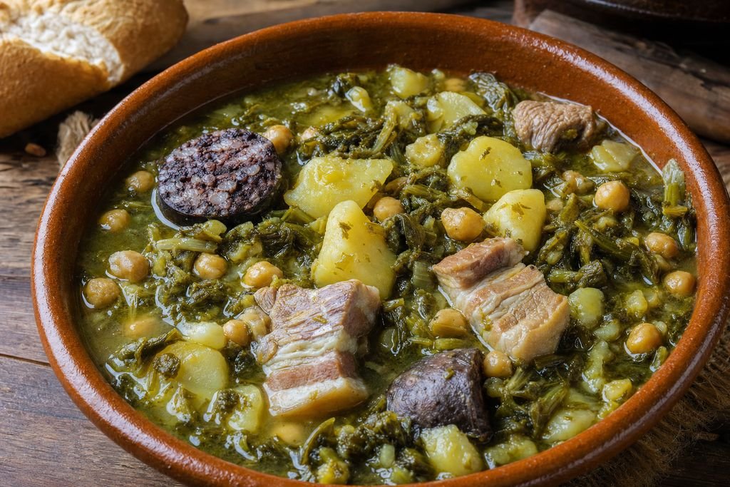 Cocido de hinojos granadino
