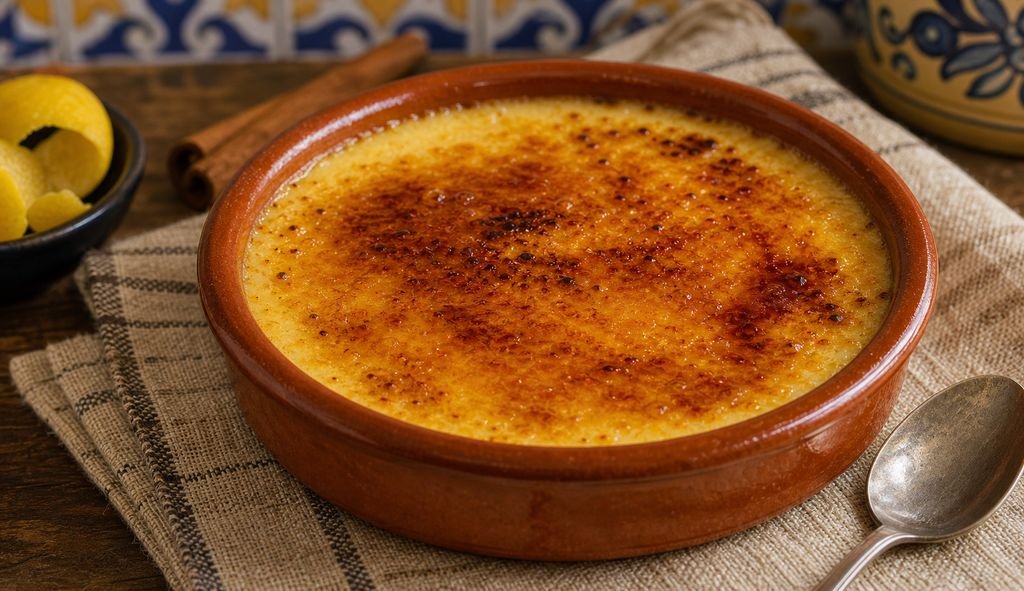 Crema catalana tradicional