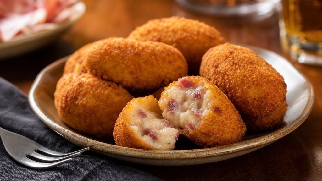 Croquetas de jamón cremosas