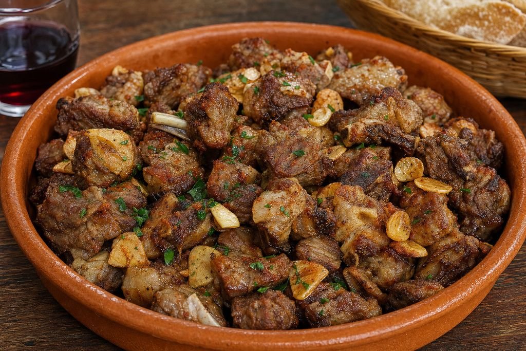 Cuchifrito toledano de cordero