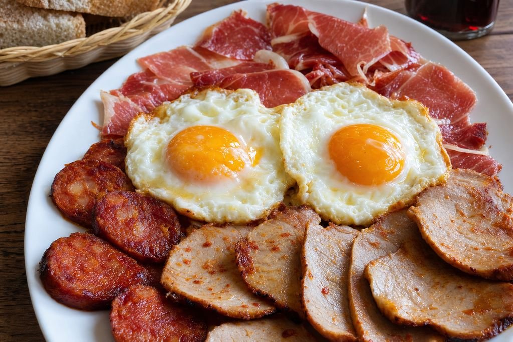 Dos y pingada salmantina