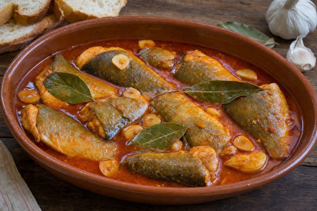 Escabeche de tencas extremeño