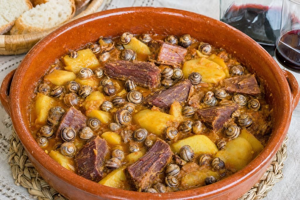 Espineta amb caragolins de Tarragona