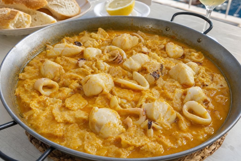 Gazpacho de mero de Santa Pola