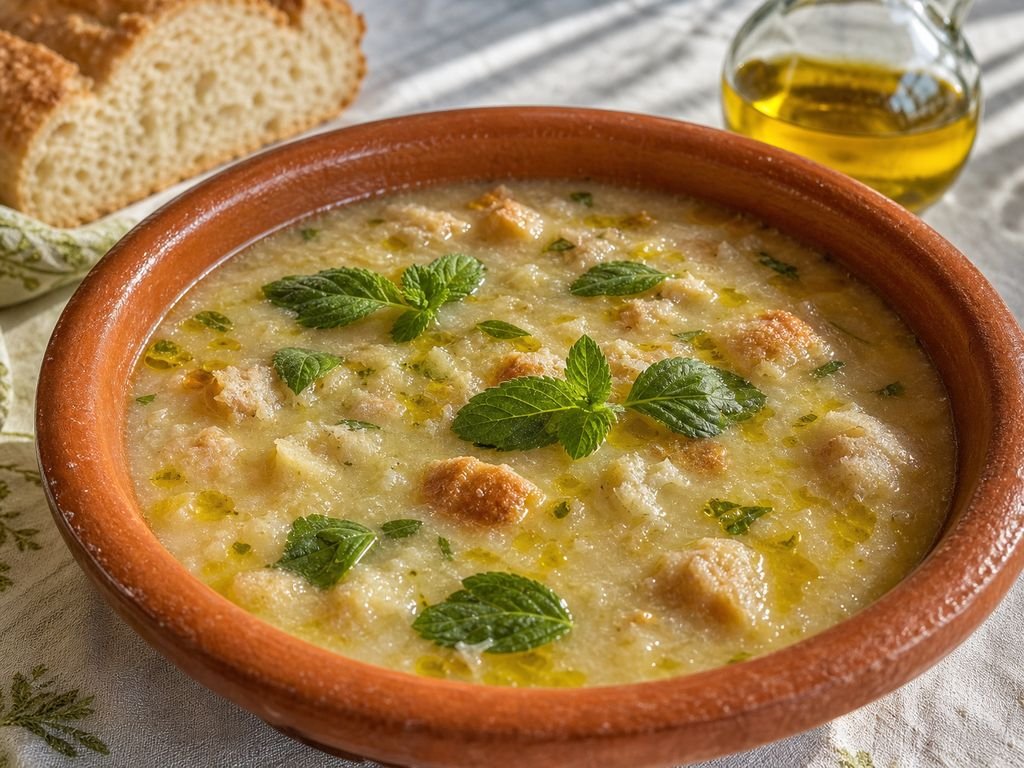 Gazpacho de poleo extremeño