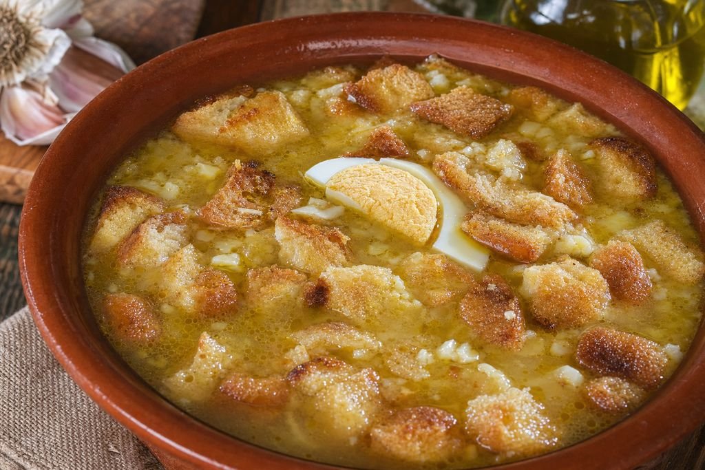 Gazpacho tostado onubense