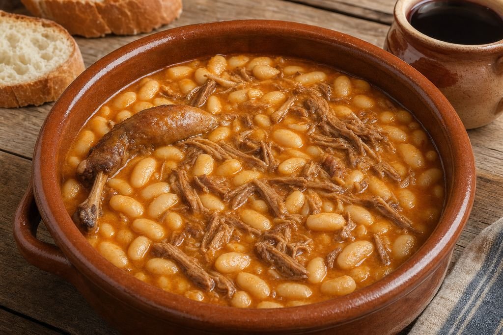 Judías con perdiz albaceteñas