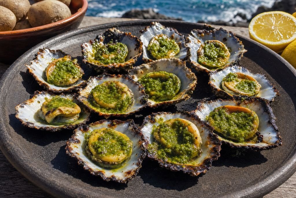 Lapas con mojo canarias