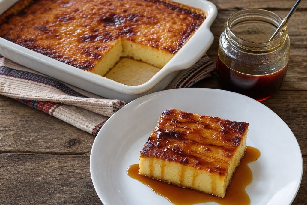 Leche asada canaria