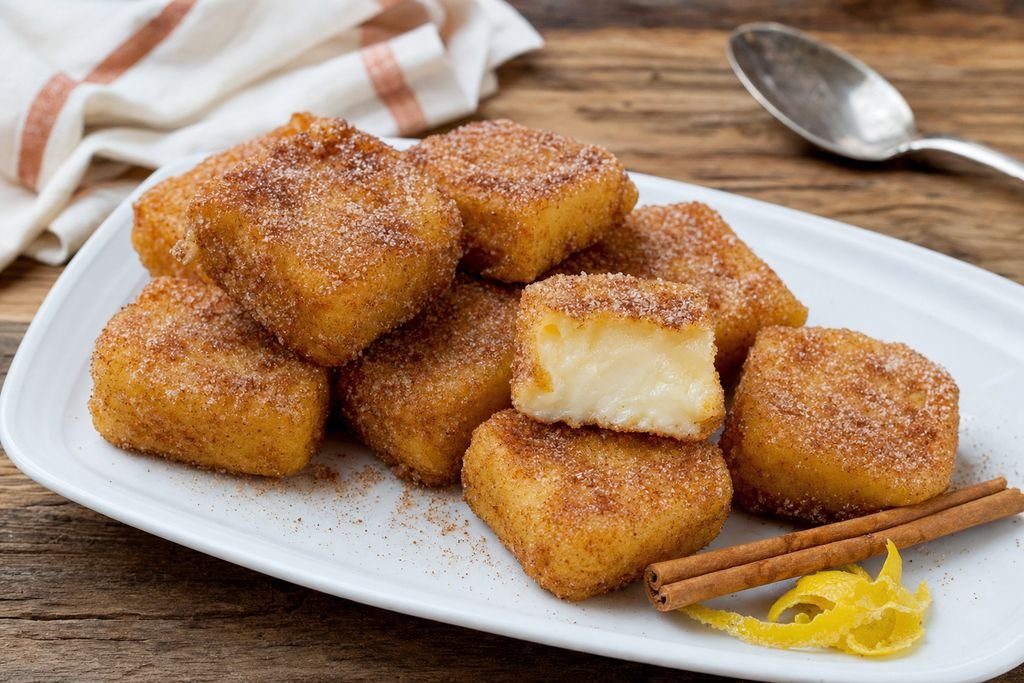 Leche frita castellana