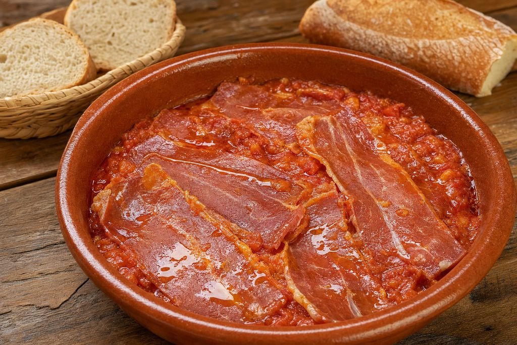 Magras con tomate aragonesas