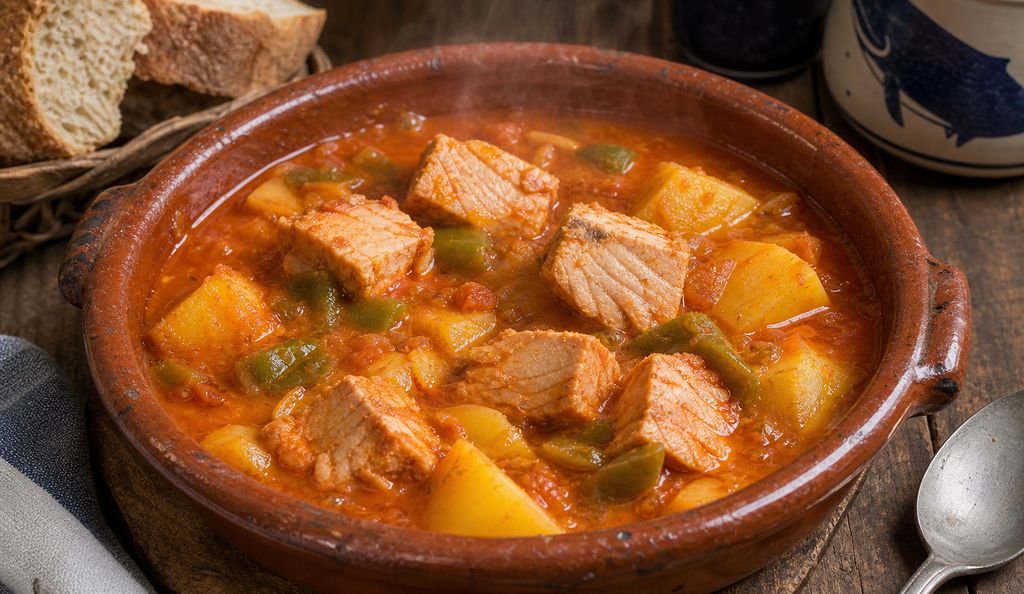 Marmitako de bonito tradicional