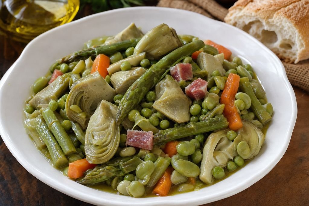 Menestra de verduras de Tudela