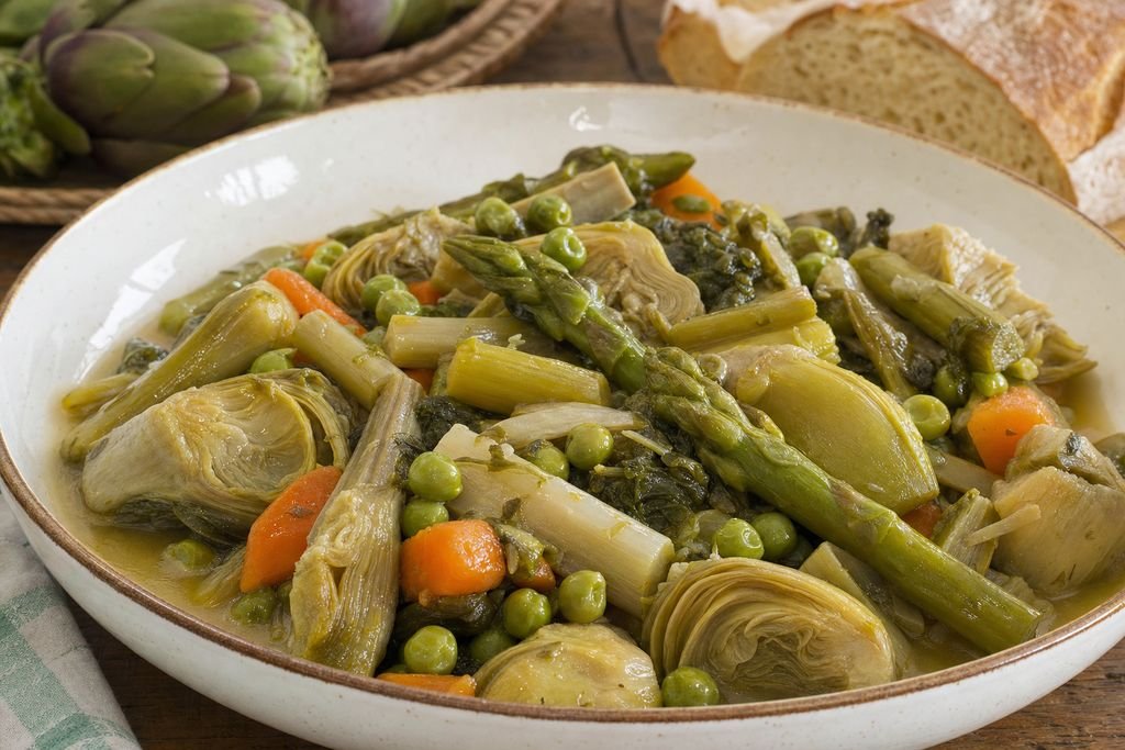 Menestra riojana de verduras