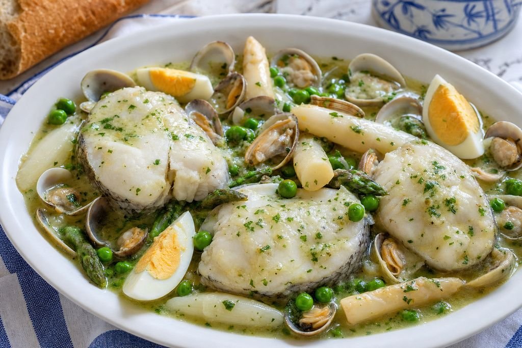 Merluza a la koskera