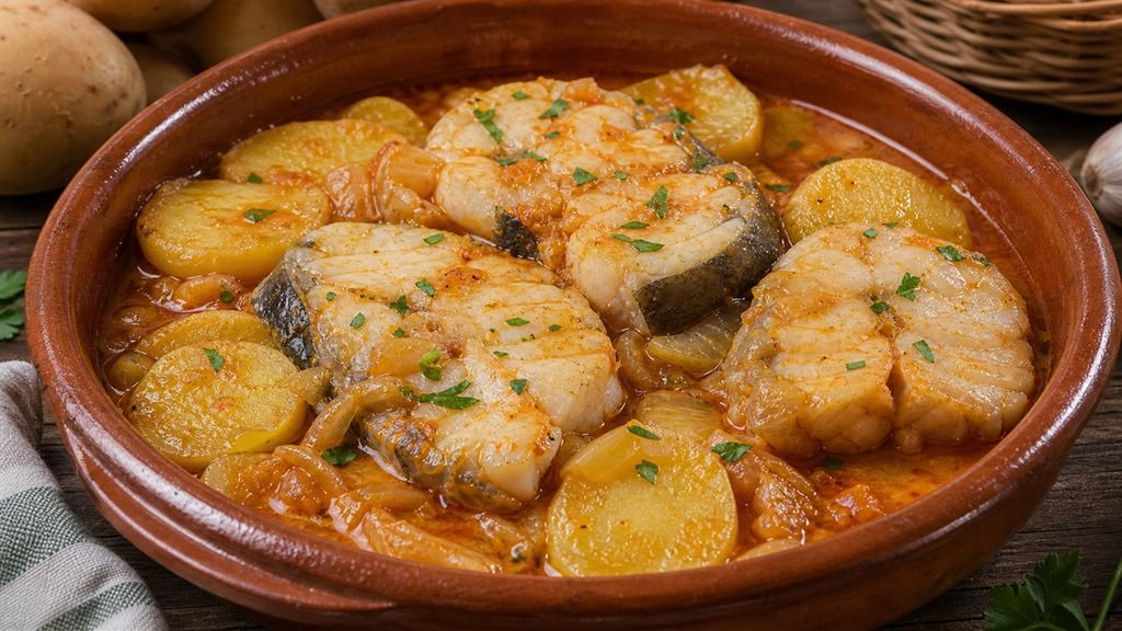 Merluza de pincho de Celeiro en caldeirada