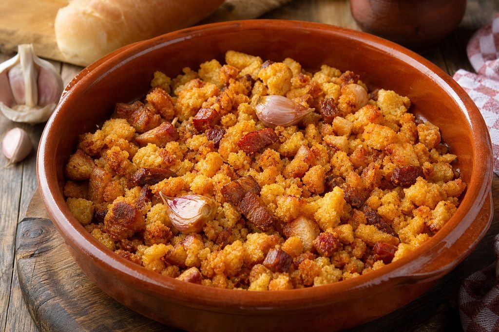 Migas extremeñas de Badajoz