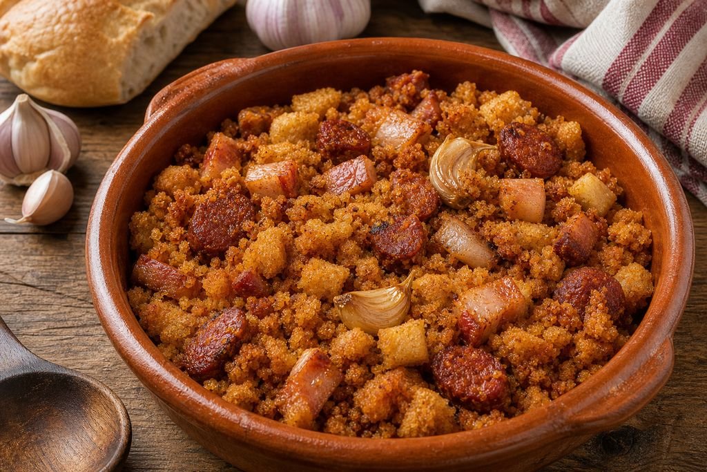 Migas extremeñas tradicionales