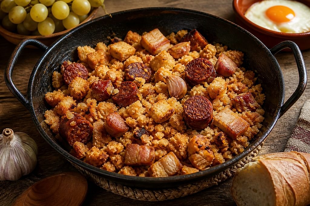 Migas en perolico de Teruel