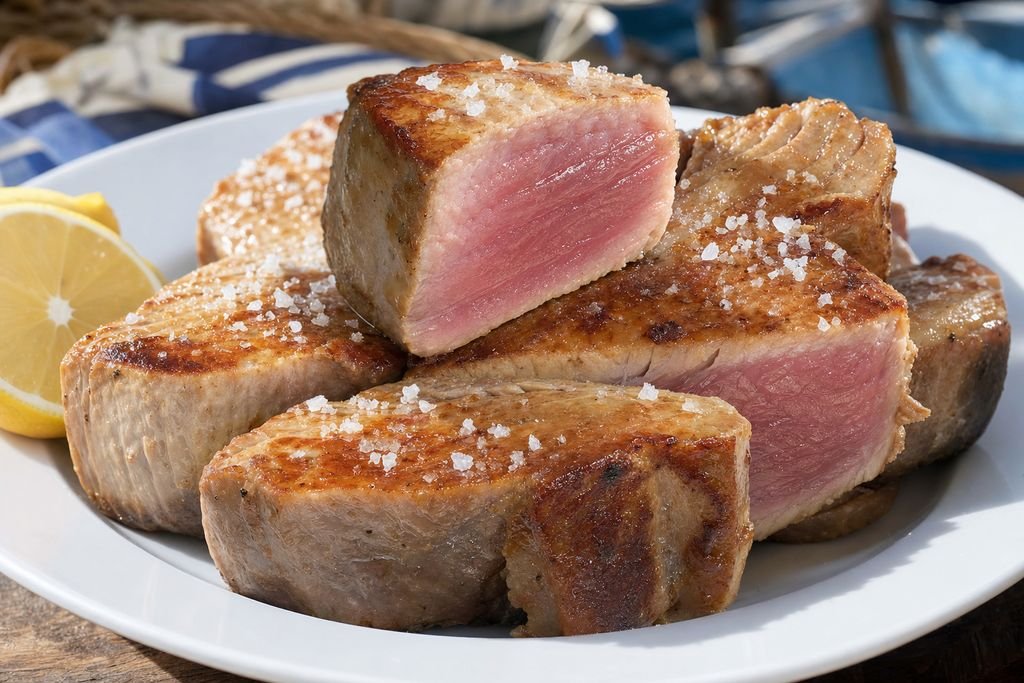 Morrillo de atún barbateño