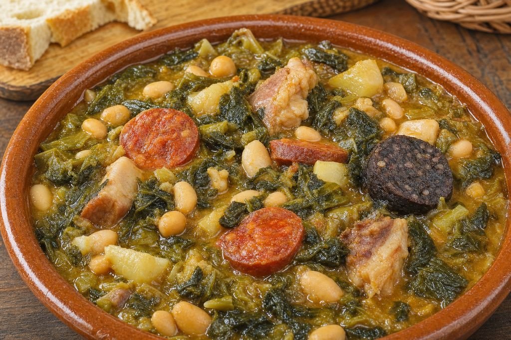 Olla de coles jerezana
